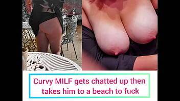 Curvy Mom Has Too Much Wine, Loses Her Friends In Posh Bar Then Gets Chatted Up By Perverted Teen. He Takes Her To The Beach And Records Himself Fucking Her Without Her Even Knowing. on freefilmz.com