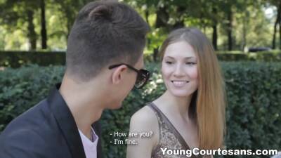 Young courtesan from Russia Mia Reese gets intimate with her new client - Russia on freefilmz.com