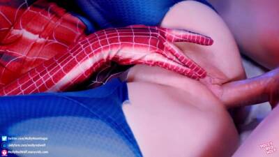 Sexy Mary Jane fucks in Spiderman costume - MollyRedWolf - Mary jane on freefilmz.com