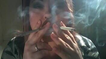 British BBW Mistress Tina Snua Wants You To Be Her Smoke Slave As She Smokes 2 Cigarettes At Once - Britain on freefilmz.com