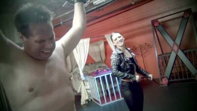 Mistress Bella Blackheart - Your Attitude Just Earned You a Trampling And a Bullwhipping on freefilmz.com
