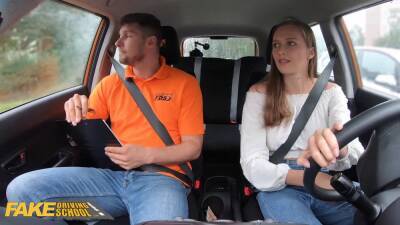 Driving school - Stacy Cruz gets fucked by her driving instructor on freefilmz.com