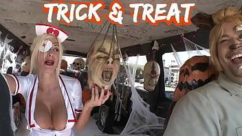 BANGBROS - Halloween Special With Puma Swede On The Bang Bus #FBF on freefilmz.com