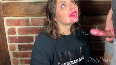 Youtuber Gets Her Face Fucked With Throbbing Cumshot - Usa on freefilmz.com