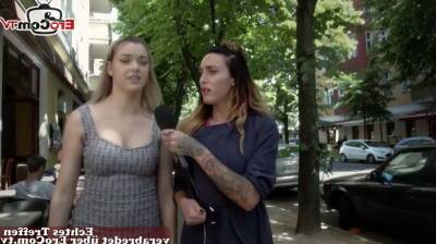German reporter pick up guy and girl for sexdate public - Germany on freefilmz.com