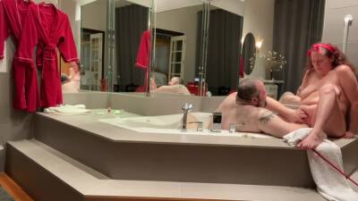 Wonderful Weekend With My Voluptuous Vixen In A Luxury Hotel Suite #3: Hot Tub Fun on freefilmz.com