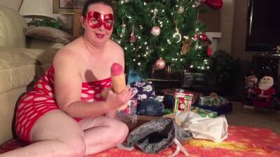 Christmas Eve Unboxing if My New 12 Inch Cock - Masturbation on freefilmz.com