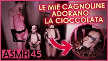 Le mie Cagnoline Adorano la Cioccolata - Italiana Dialoghi ASMR on freefilmz.com