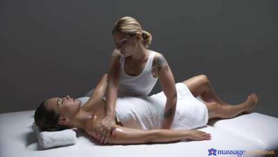 Intimate Massage for Hot Lesbians - Madrid on freefilmz.com