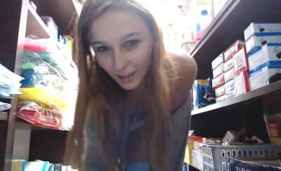 My daring masturbation in the store on freefilmz.com