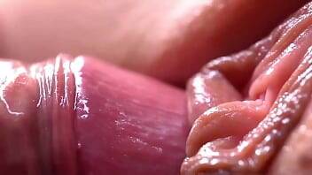 Extremily close-up pussyfucking. Macro Creampie on freefilmz.com