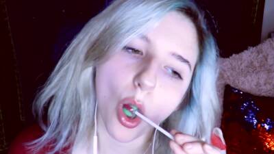 Aftyn Rose Asmr Licking And Sucking on freefilmz.com