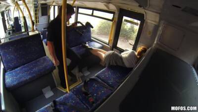 British Hottie on the Bus - Britain - Madrid - mofos on freefilmz.com