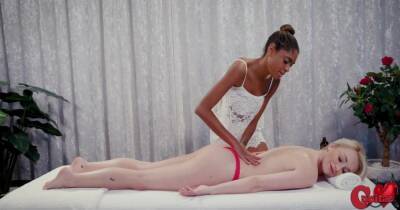 Not A Normal Massage And - Luna Corazon And Marilyn Sugar - Czech Republic on freefilmz.com