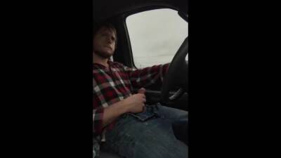 Jerking cock while driving in my car on freefilmz.com