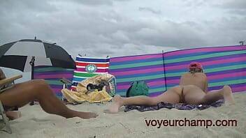 A taste of my friend Nude Beach MILF Mrs Brooks Voyeur POV 8 on freefilmz.com