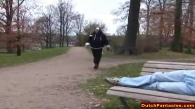 Dutch nun is often giving blowjobs to homeless men and even riding their rock hard dicks - Netherlands on freefilmz.com