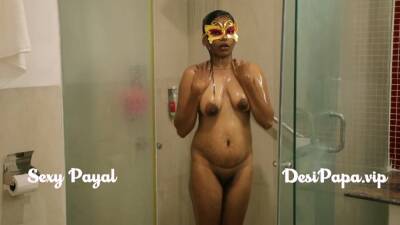 Indian Bhabhi Taking Shower After Having Hot Sex With Her Husband In Hotel Bathroom - India on freefilmz.com