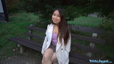 Public agent cheeky asian wants to pay to nail his huge fat dick - China on freefilmz.com