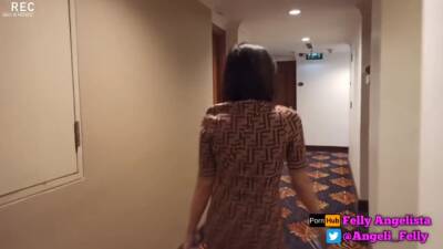 Check in With a Beautiful Stewardess from Indonesia - Indonesia on freefilmz.com