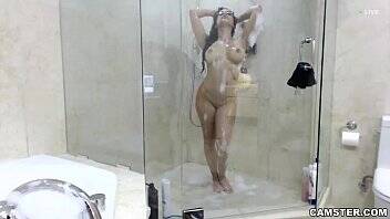 Abella Anderson Camgirl Bubble Bath, Shower and Blowjob LIVE on Camster.com - Cuba on freefilmz.com