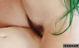 Squirting hairy lesbian pussies on freefilmz.com