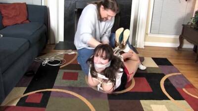 Bbw Babysitter In Strict Bondage - Angelique Kithos on freefilmz.com