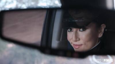 Horny Chauffeur Judy Jolie Wants Donny Sins Big Black Cock After Driving Him Home on freefilmz.com