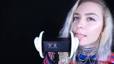 Rose Asmr - No Hands Ear Licking on freefilmz.com