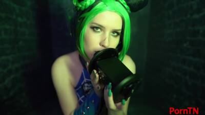 Prison Jolyne Ear Licking on freefilmz.com