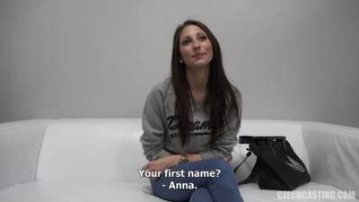 Anna is a charming, Czech brunette who is seriously considering to become a pornstar one day - Czech Republic on freefilmz.com