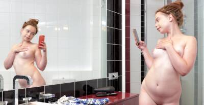 Steamy teen beauty strips for cock in romantic home shag on freefilmz.com