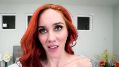 Redhead Nova Sky Stays Firm With Yoga And Masturbation on freefilmz.com