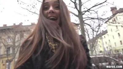 Russian MILF Flashes Her Panties - Russia - Madrid - mofos on freefilmz.com