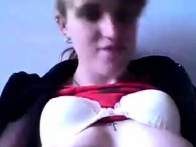 Ugly girl and her boobs on freefilmz.com
