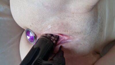 Dildoing My All Holes With My New Sextoys Until Orgasm- Extreme Close Up 10 Min on freefilmz.com