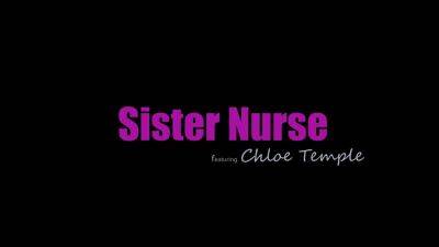 Horny teen nurses Chloe Temple and her sex mate share dick on freefilmz.com