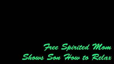 Free for all spirited step mom helps son in law unwind on freefilmz.com