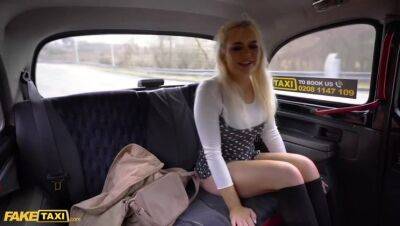Fake Taxi Blonde Brit Gina Varney Fucked by Euro Cabbie - Britain on freefilmz.com
