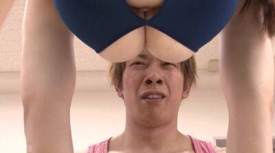 Fine Backside Okita In The Gym - busty asian teen on freefilmz.com