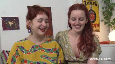 2 Amateur Lesbian Redheads Have Romantic Sex - 18yo Teens on freefilmz.com