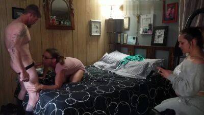Her Teen Friend Stayed The Night To Watch Her Get Fucked[full Video] on freefilmz.com