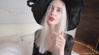 Naughty Witch Shina Wants To Be Fed Her Boyfriends Cock on freefilmz.com