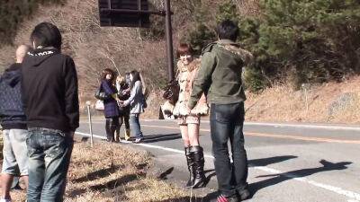 Best Japanese orgy party withs lots of sluts outdoors - Japan on freefilmz.com
