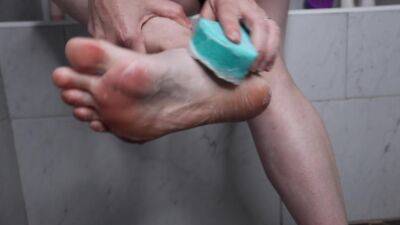 Solo Lonely Wife Needs You Worship Clean Feet Sheer Socks Soapy Foot Scrub No Talking on freefilmz.com