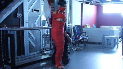 Inescapably Bound And Gagged - Loren Chance on freefilmz.com