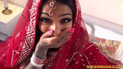Real Indian Desi Teen Bride Fucked In The Ass And Pussy On Wedding Night - India on freefilmz.com