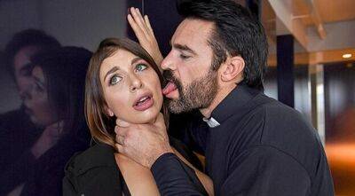 TOUGHLOVEX Ivy Lebelle rough sex with a priest on freefilmz.com
