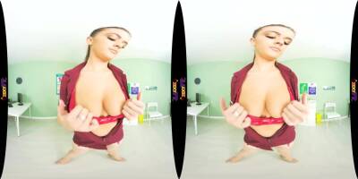 POV VR with young sexy Amelia B - Healing Hands - Uniform on freefilmz.com