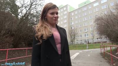 Public agent russian shaven sexy girl vagina hard penetrated for cash - Russia on freefilmz.com